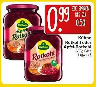 WEZ Kühne Rotkohl Oder Apfel-rotkohl Angebot