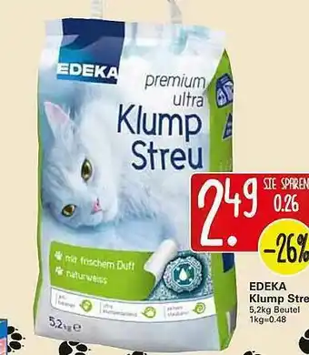 WEZ Edeka Klump Streu Angebot