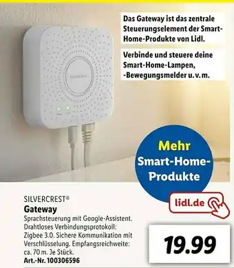 Lidl Silvercrest Gateway Angebot