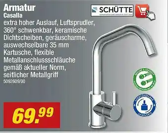 Poco Schütte Armatur Casalla Angebot