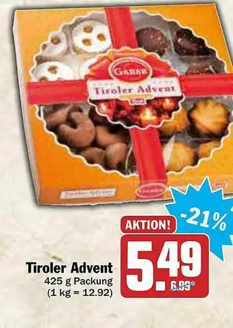 AEZ Tiroler Advent Angebot