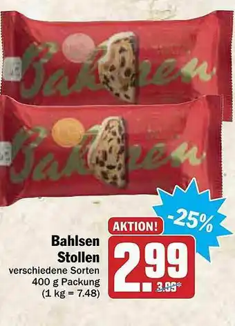 AEZ Bahlsen Stollen Angebot