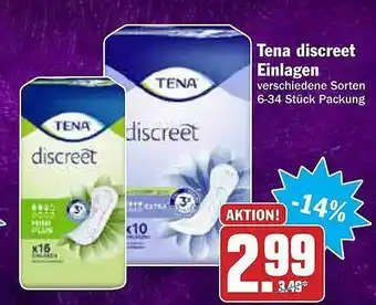 AEZ Tena Discreet Einlagen Angebot