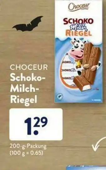 Aldi Süd Choceur Schoko-milch-riegel Angebot
