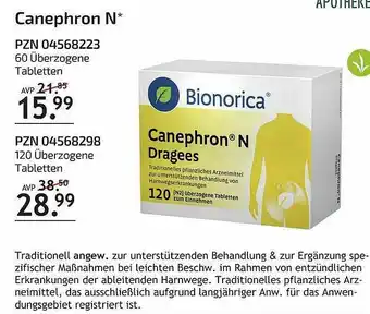 Aliva Canephron N Angebot