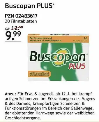 Aliva Buscopan Plus Angebot