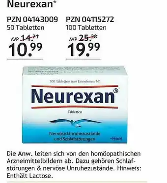 Aliva Neurexan Angebot