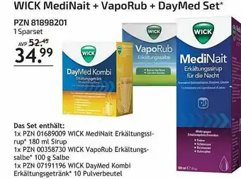 Aliva Wick Medinait + Vaporub + Daymed Set Angebot