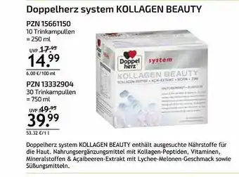 Aliva Doppelherz System Kollagen Beauty Angebot