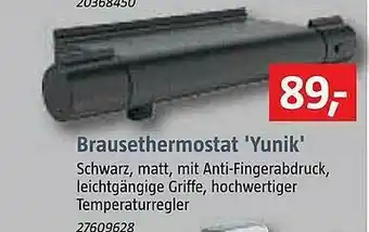 Bauhaus Brausethermostat 'yunik' Angebot