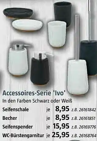 Bauhaus Accessoires-serie 'ivo' Angebot