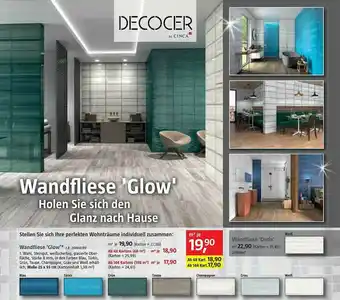 Bauhaus Wandfliese 'glow' Angebot