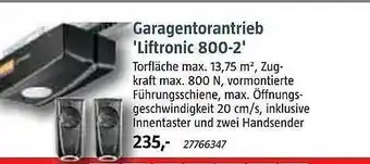 Bauhaus Garagentorantrieb 'liftronic 800-2' Angebot