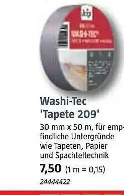 Bauhaus Washi-tec 'tapete 2019' Angebot