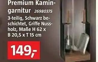 Bauhaus Premium Kamin-garnitur Angebot