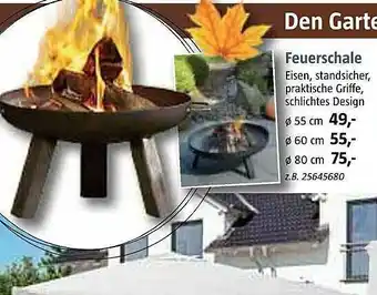 Bauhaus Feuerschale Angebot