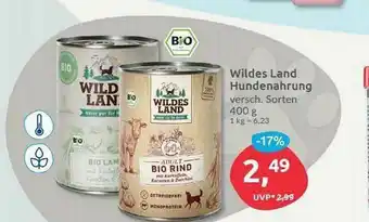 Budni Wildes Land Hundenahrung Angebot