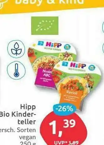 Budni Hipp Bio Kinderteller Angebot