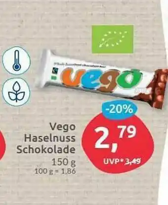 Budni Vego Haselnuss Schokolade Angebot