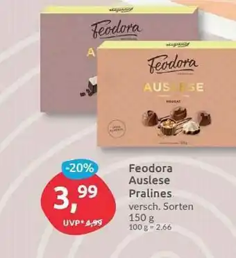 Budni Feodora Auslese Pralines Angebot