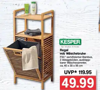 Famila Nord West Kesper Regal mit Wäschetruhe Angebot