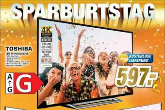 Expert Toshiba Led-tv 65ua3a63dg Angebot