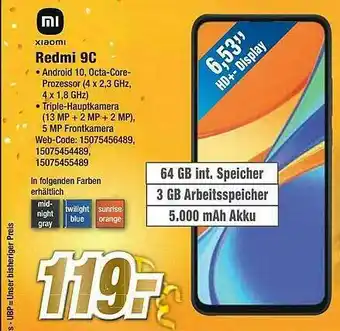 Expert Redmi 9x Xiaomi Angebot