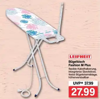 Famila Nord West Leifheit Bügeltisch Fashion M Plus Angebot