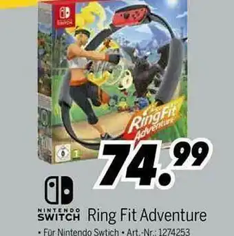 MEDIMAX Nintendo Switch Ring Fit Adventure Angebot