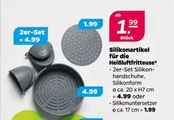 NETTO Silikonartikel für die Heißluftfritteuse Angebot