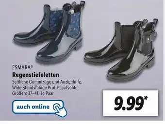 Lidl Esmara regenstiefeletten Angebot