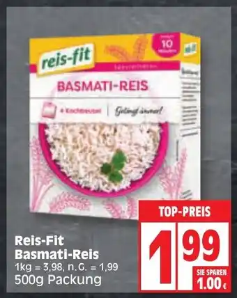 Edeka Reis-Fit Basmati-Reis 500g Packung Angebot