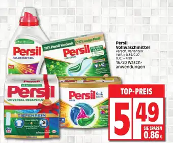 Edeka Persil Vollwaschmittel versch. Varianten 16/20 Waschanwendungen Angebot