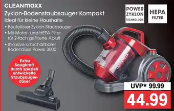 Famila Nord West Cleanmaxx Zyklon Bodenstaubsauger Kompakt Angebot