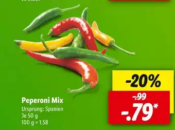 Lidl Peperoni mix Angebot