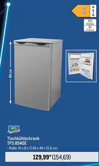 METRO aro Tischkühlschrank TFS 8540E Angebot