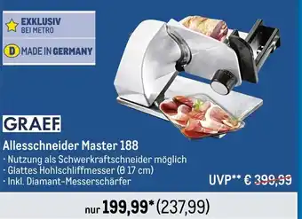 METRO GRAEF Allesschneider Master 188 Angebot