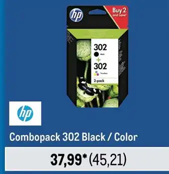 METRO hp Combopack 302 Black / Color 2-pack Angebot