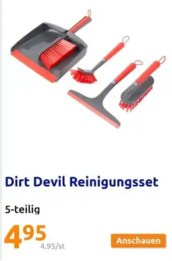 Action Dirt Devil Reinigungsset 5-teilig Angebot