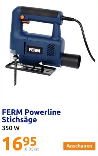 Action FERM Powerline Stichsäge 350 W Angebot