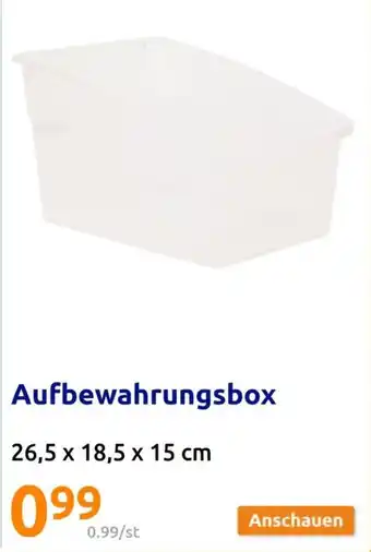 Action Aufbewahrungsbox Angebot
