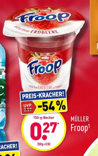 Aldi Nord Müller Froop 150g Becher Angebot