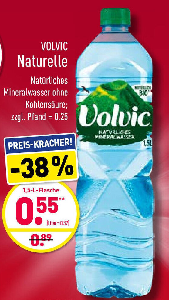 Verwunderlich Volvic Naturelle Angebot Ebenbild