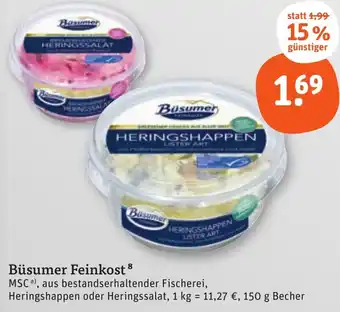 tegut Büsumer Feinkost 150 g Becher Angebot