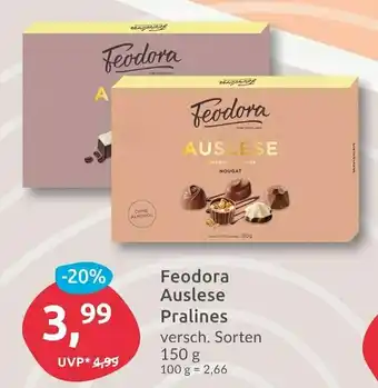 Budni Feodora auslese pralines Angebot