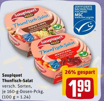 REWE Saupiquet thunfisch-salat Angebot