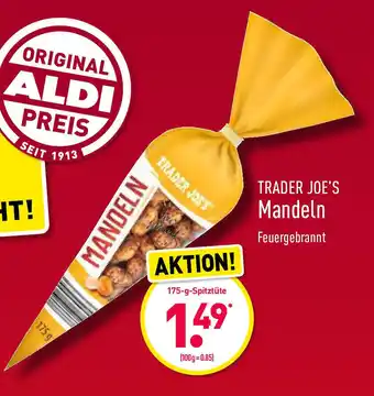 Aldi Nord Trader Joe's Mandeln 175g Angebot