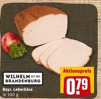 REWE Wilhelm brandenburg bayr. leberkäse Angebot