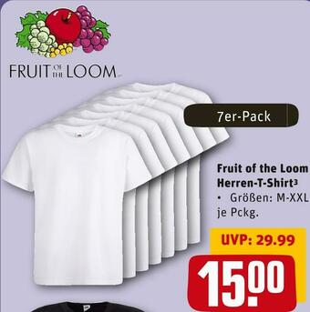 REWE Fruit of the loom herren-t-shirt Angebot