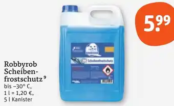 tegut Robbyrob Scheibenfrostschutz 5 L Kanister Angebot